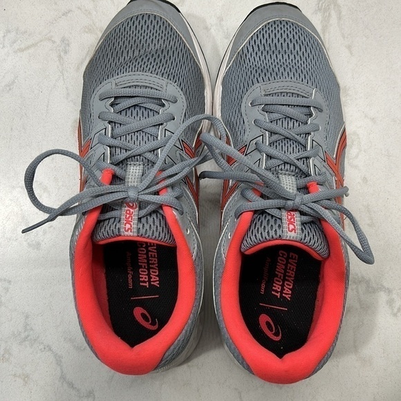 Women's ASICS GEL-Contend 6 Running Sneaker Sheet Rock/Diva Pink 8.5 - Picture 10 of 16